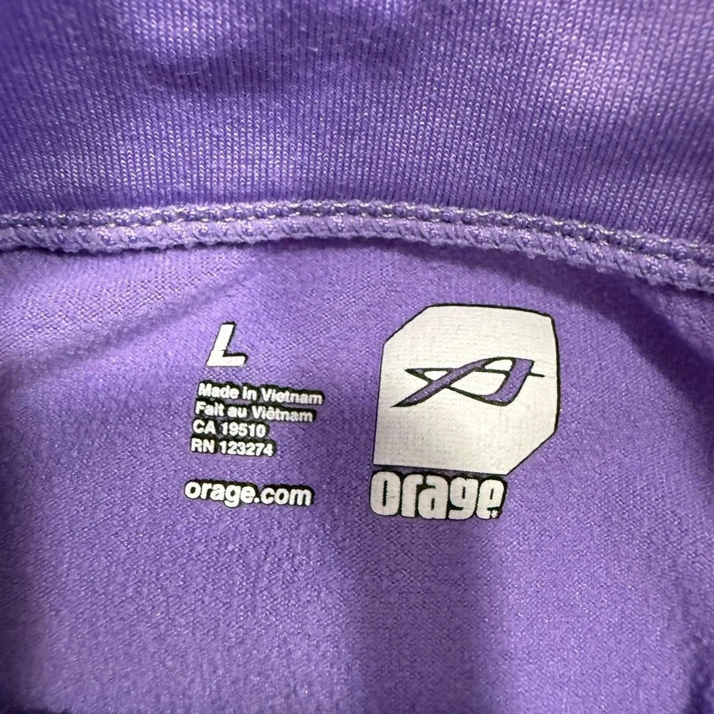 Orage kids purple baselayer‎ set youth large